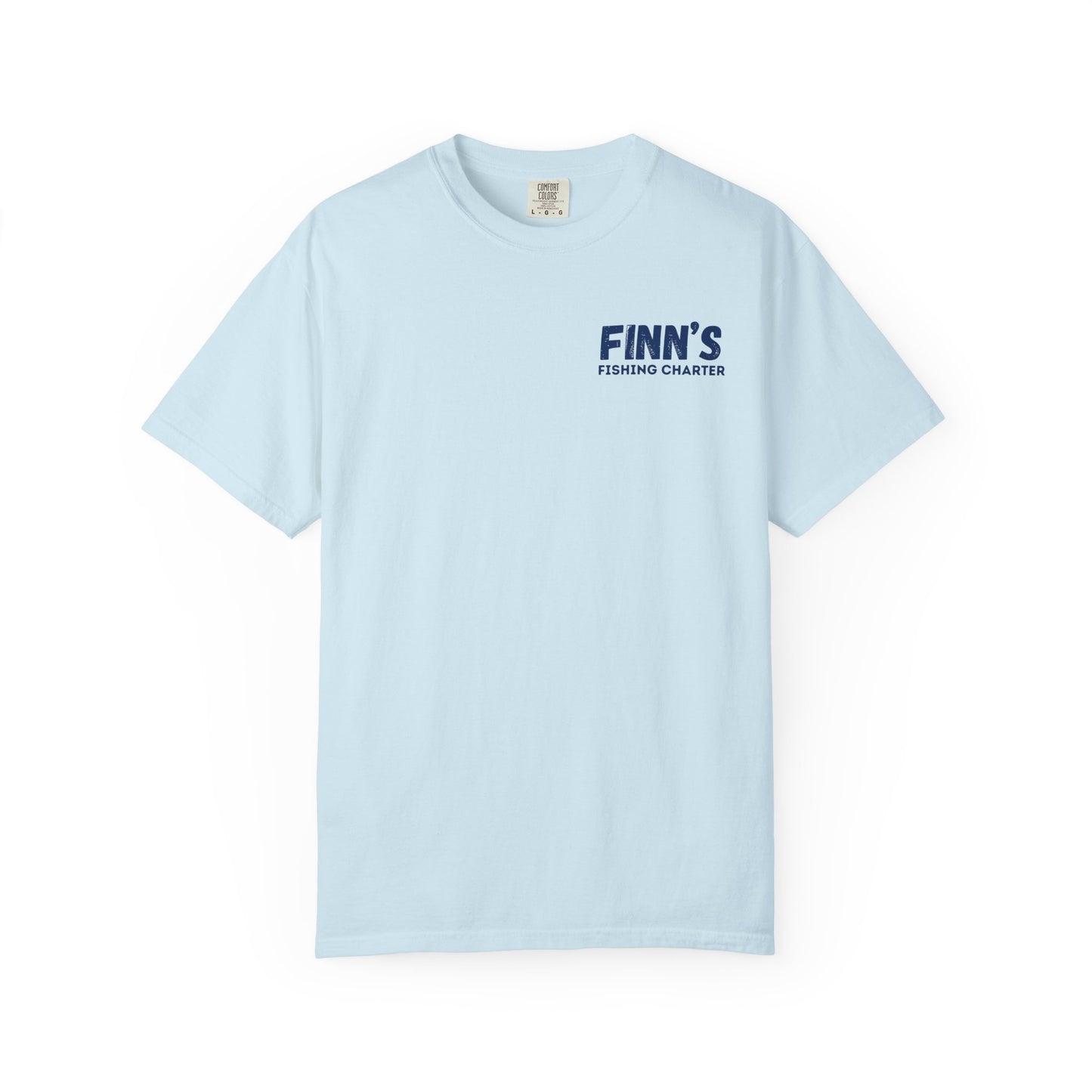 Finn’s Fishing Charter Water Color Graphic Tee