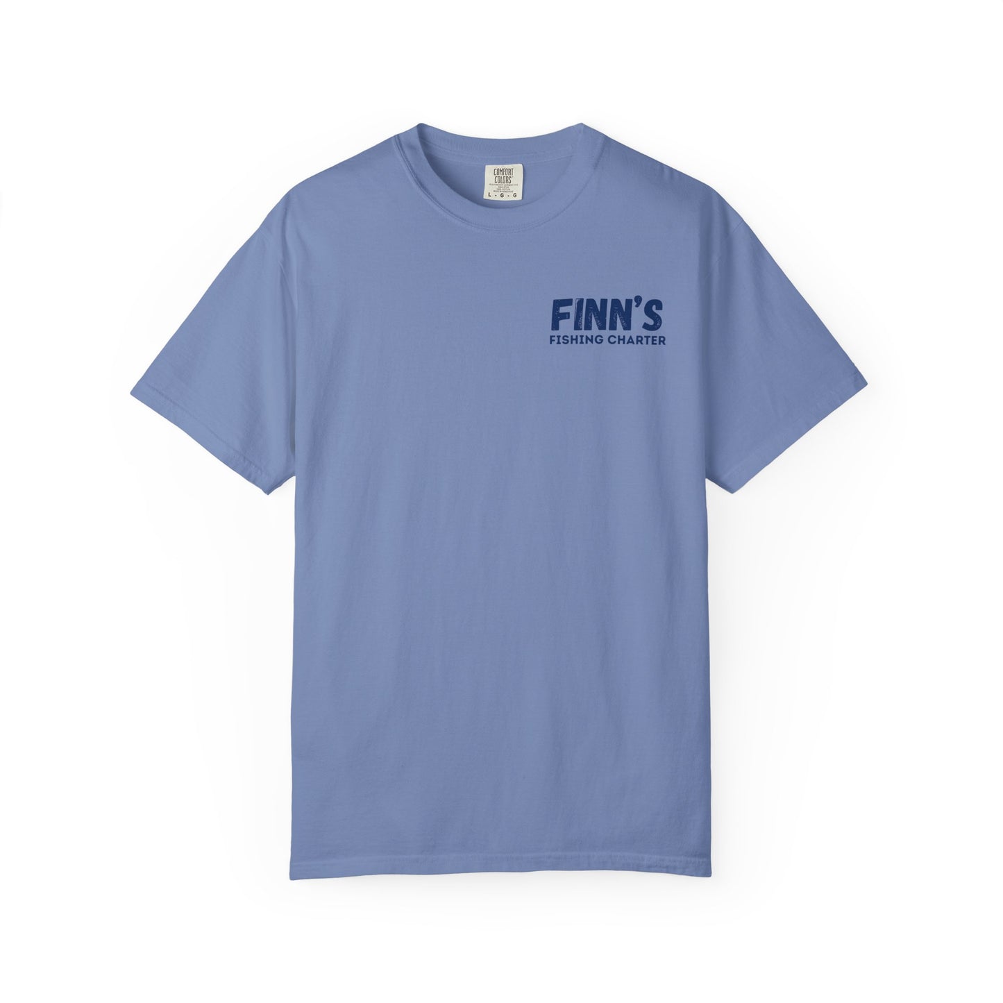 Finn’s Fishing Charter Water Color Graphic Tee