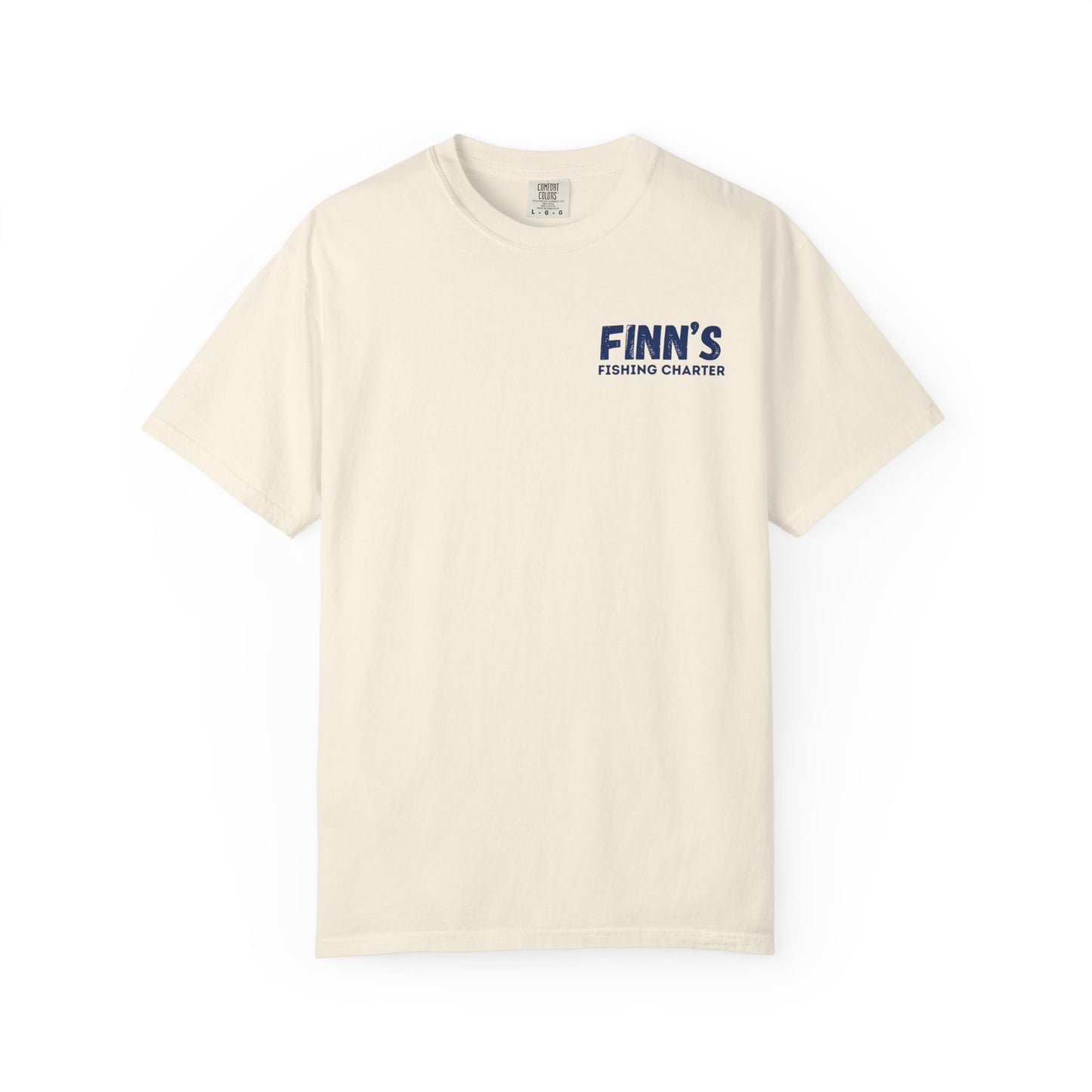 Finn’s Fishing Charter Water Color Graphic Tee