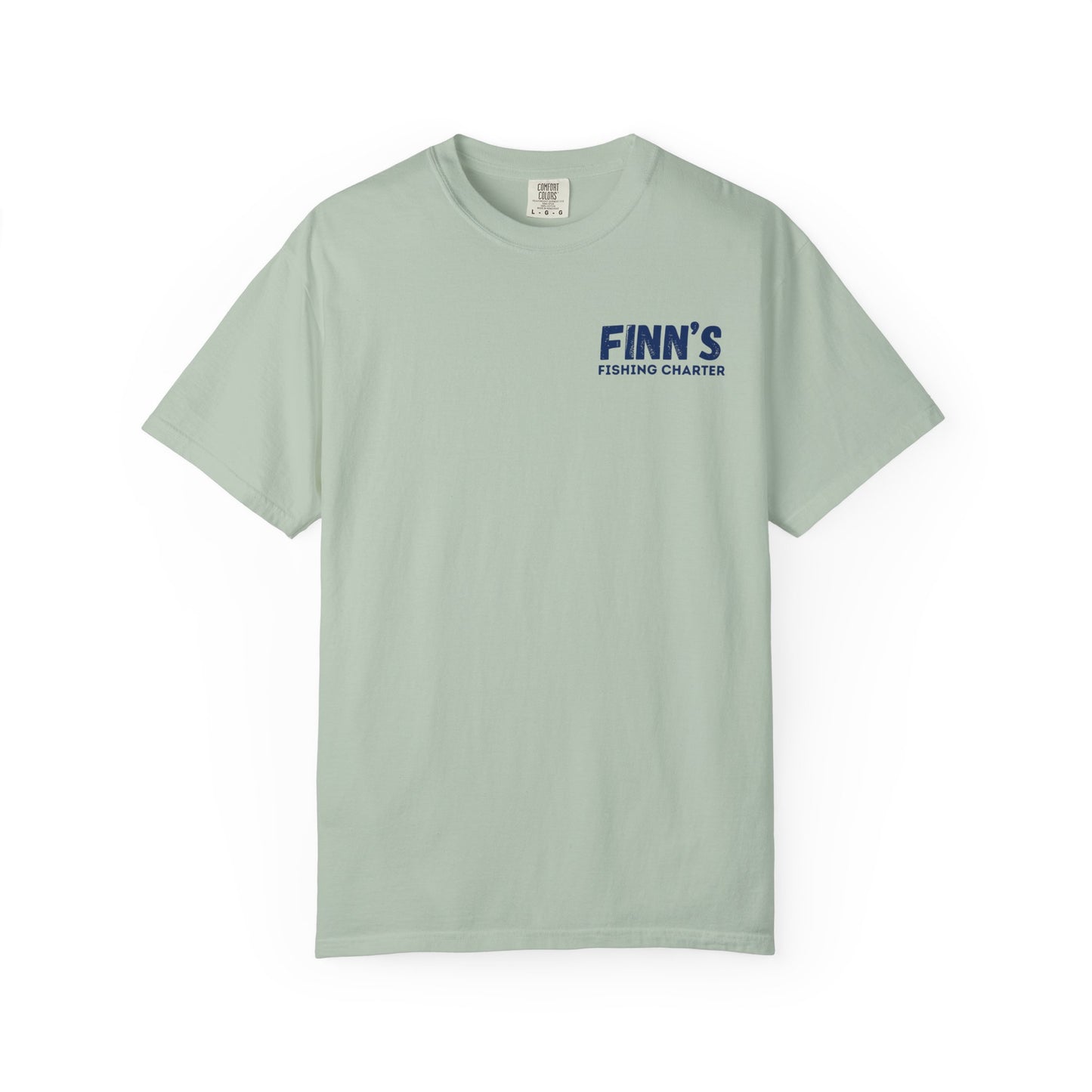 Finn’s Fishing Charter Water Color Graphic Tee