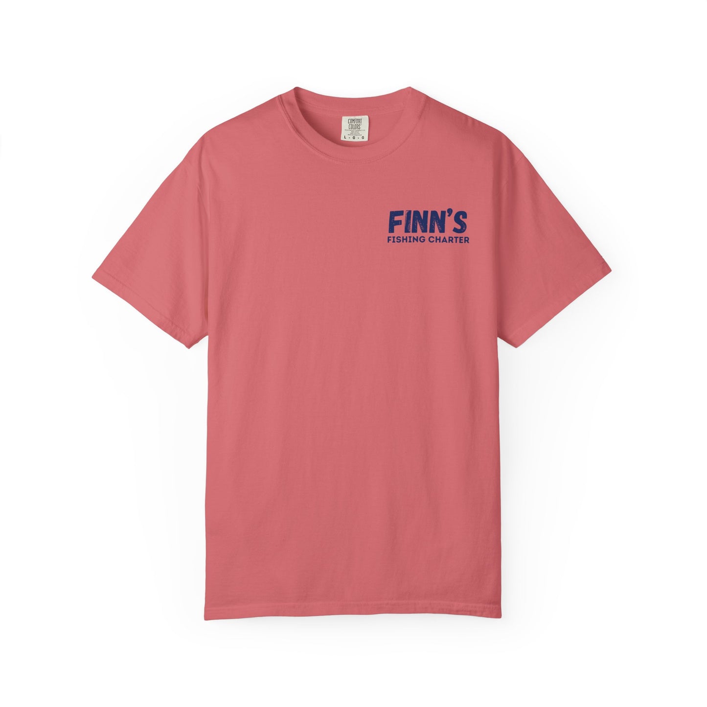 Finn’s Fishing Charter Water Color Graphic Tee