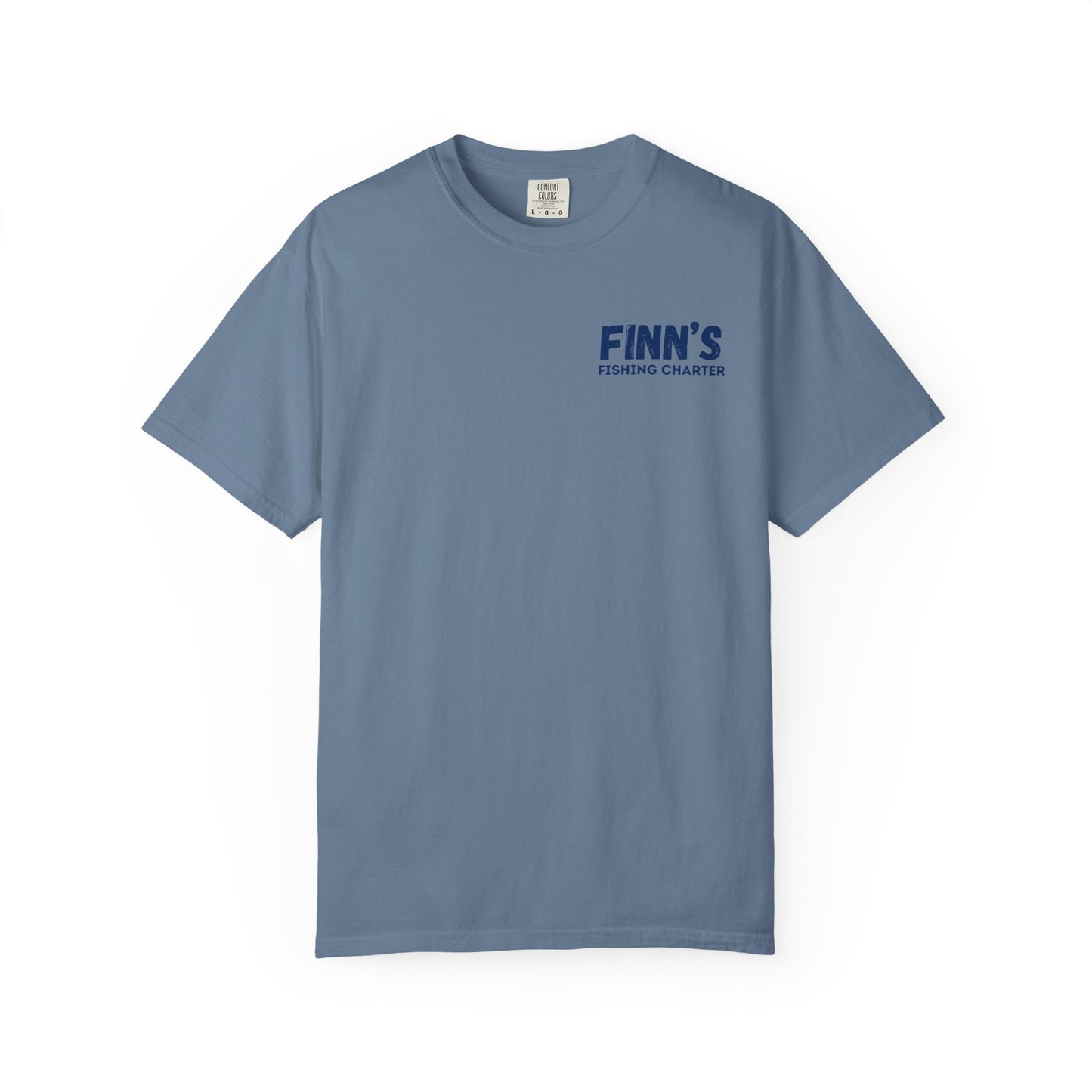 Finn’s Fishing Charter Water Color Graphic Tee