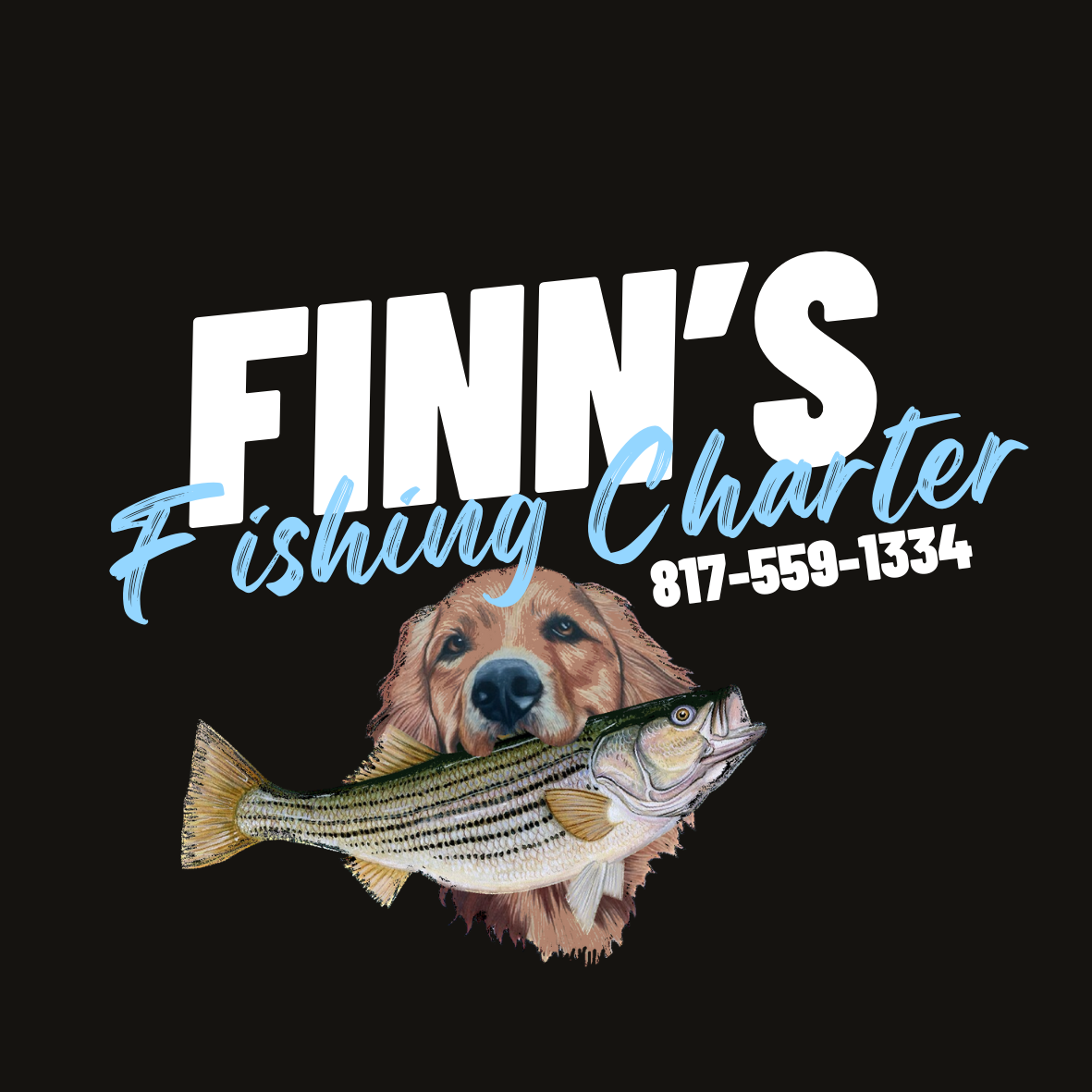 Finn's Sticker 4"X4" Circle