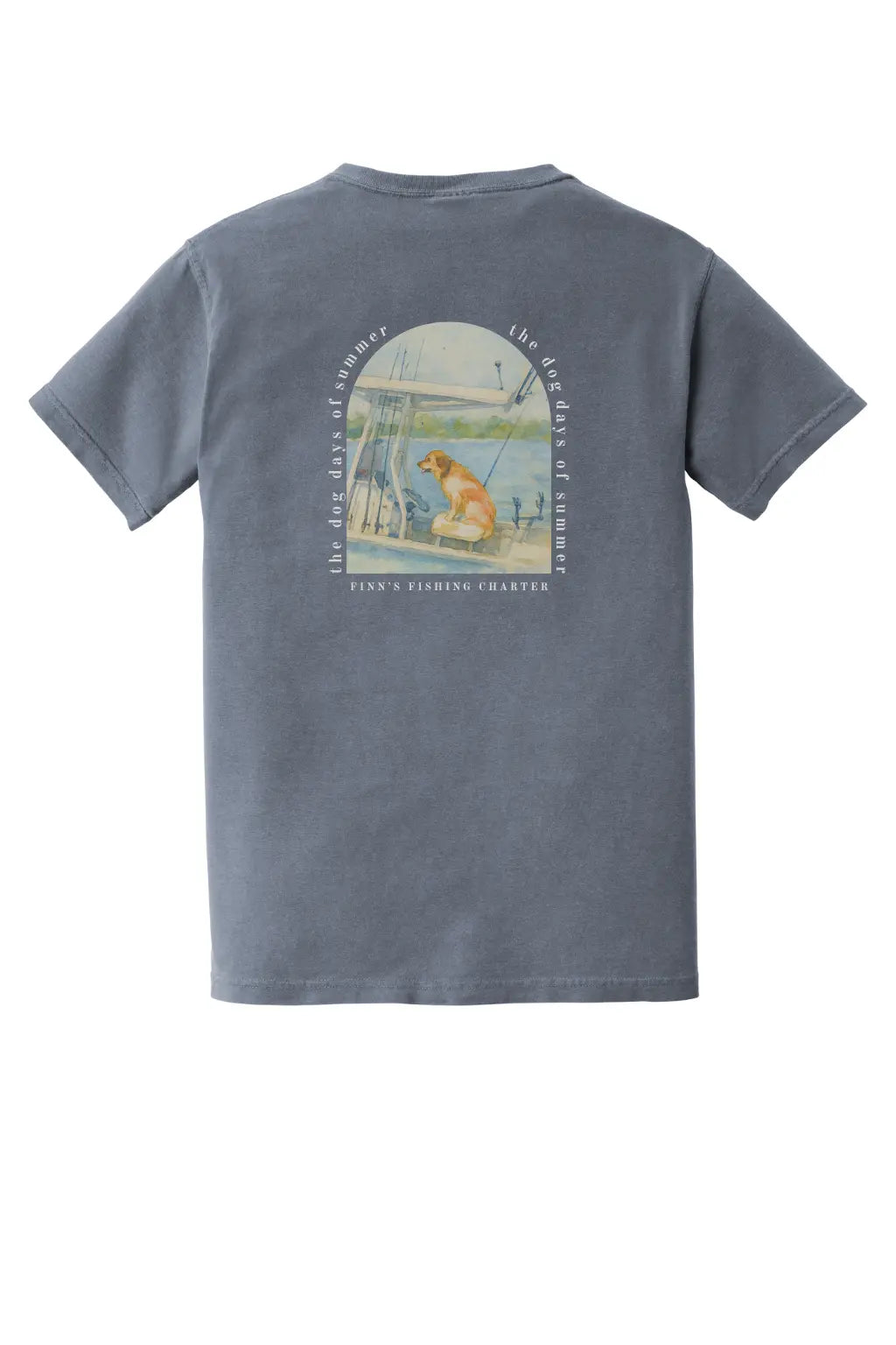 Original Finns Lake Life “Captain Finn” Pocket Tee - Finn's Fishing Charter