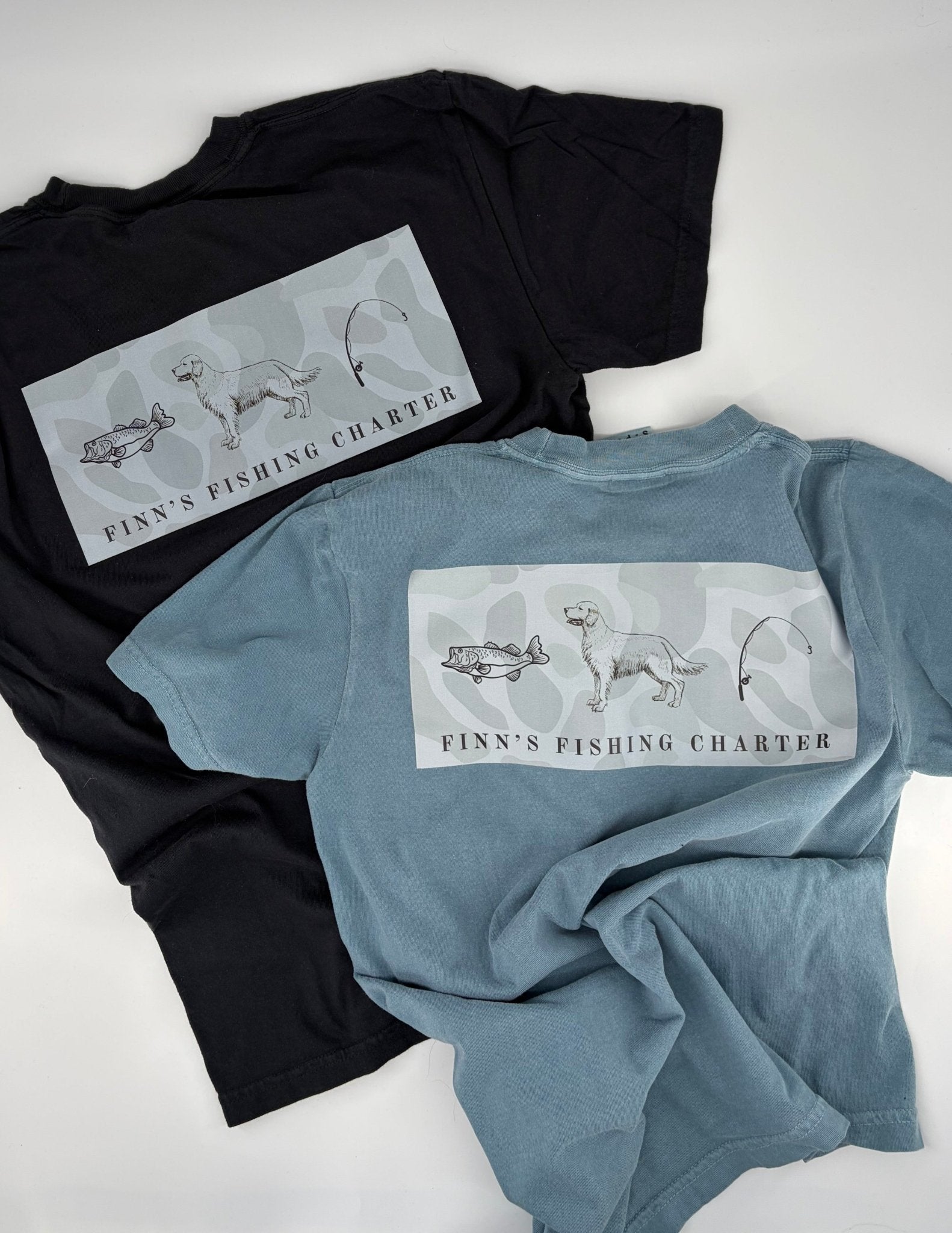 Oringinal Finns Camo Tee - Finn's Fishing Charter