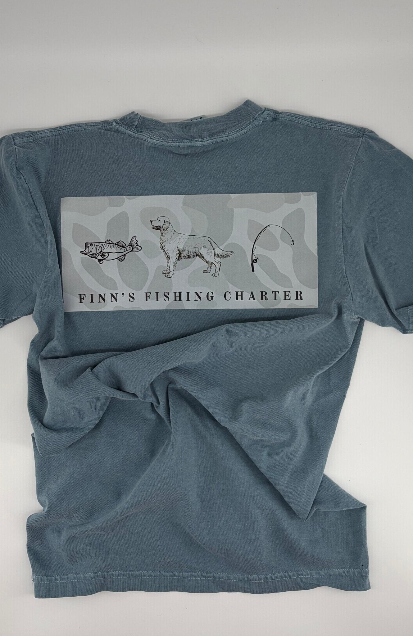 Oringinal Finns Camo Tee - Finn's Fishing Charter