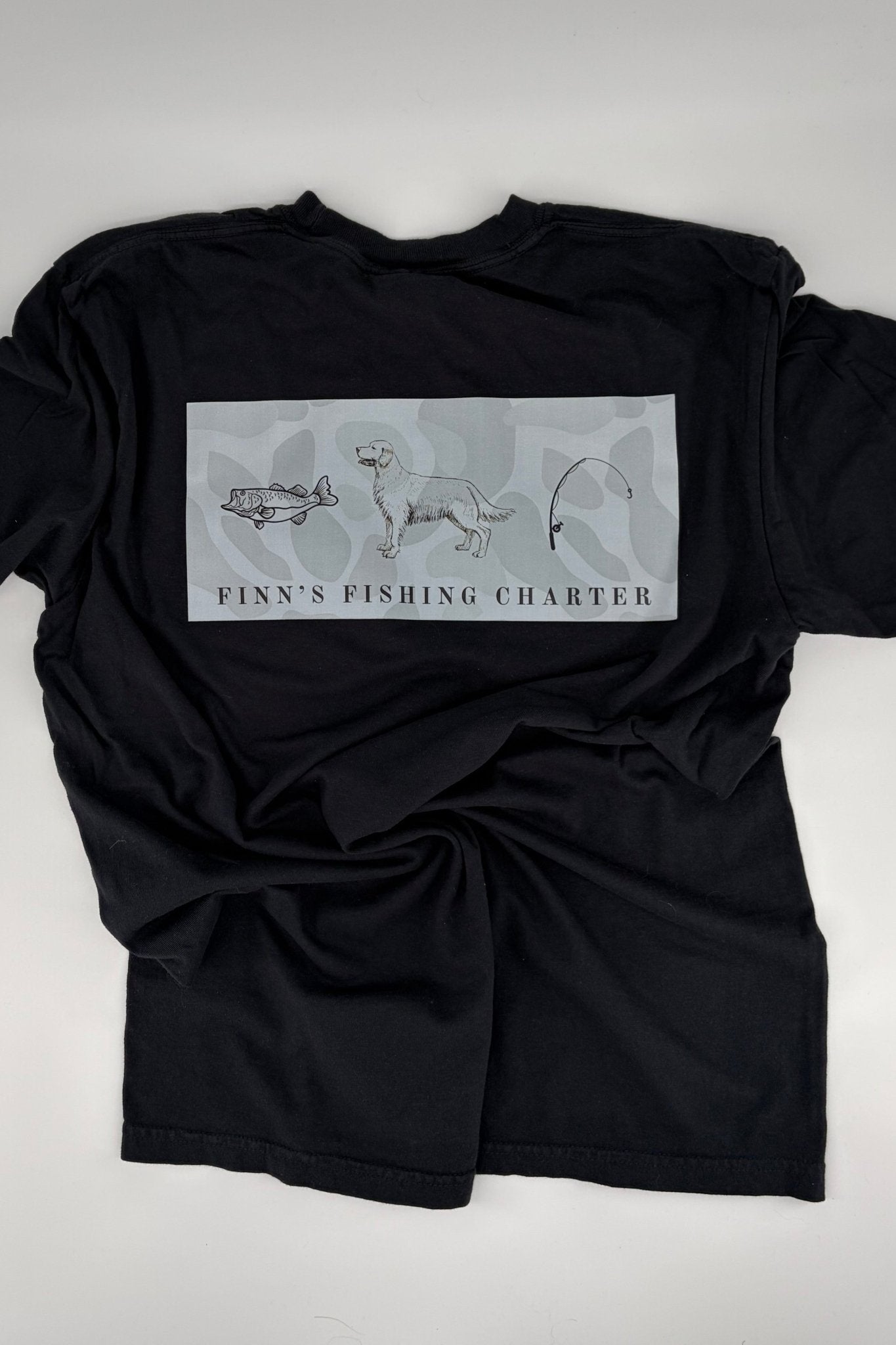 Oringinal Finns Camo Tee - Finn's Fishing Charter
